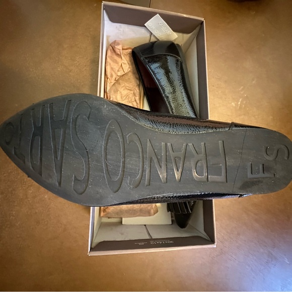 Franco Sarto Black Women's Loafers - Picture 7 of 8